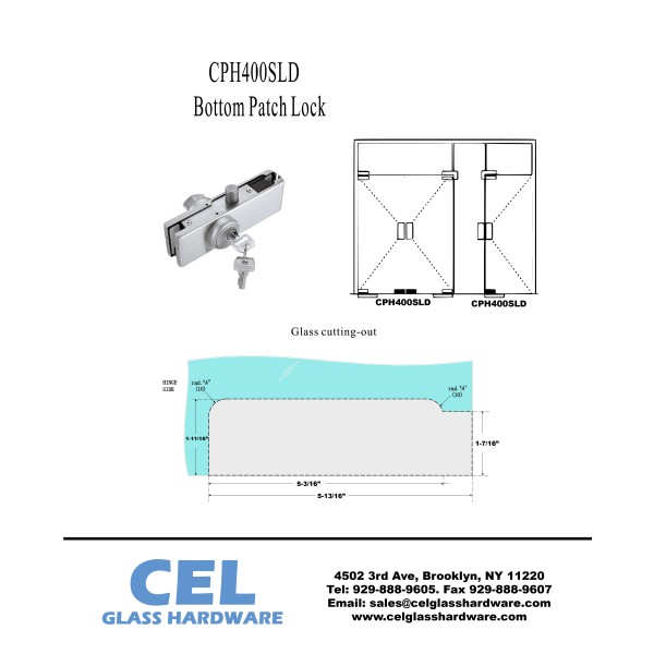 CPH400SLD Corner Lock